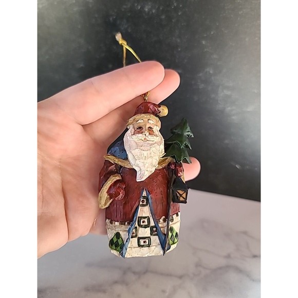 Vintage Santa Christmas Ornament - Picture 1 of 10